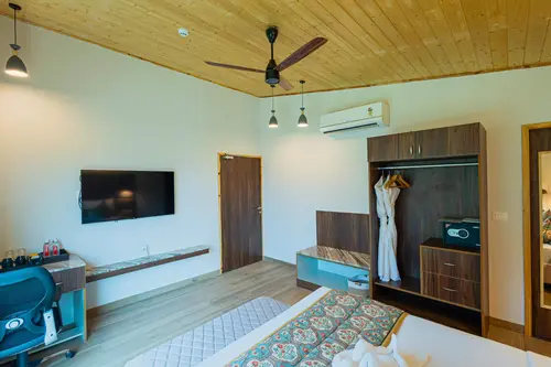 Bamboo Saa Resort & Spa, Udaipur - Rooms - 925 Sqft 86 Sqmt Garden View Double Beds 104