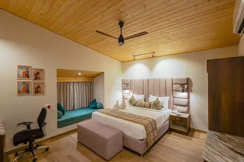 Bamboo Saa Resort & Spa, Udaipur - Rooms - 925 Sqft 86 Sqmt Garden View Double Beds 95
