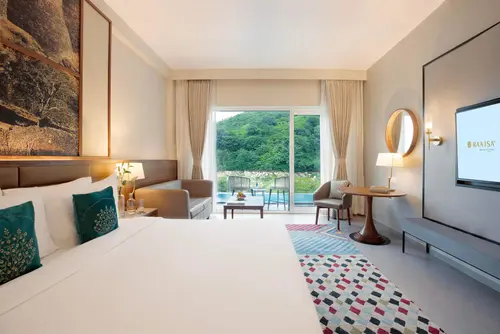 Raajsa Resort Kumbhalgarh - Rooms - 1076 Sqft 100 Sqmt Lake View King Bed 1