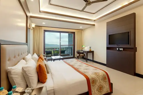 Mahua Bagh Resort, Kumbhalgarh - Rooms - 480 Sqft 45 Sqmt Mountain View King Bed 32