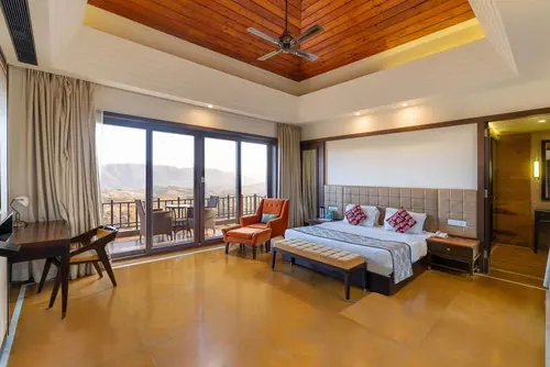 Mahua Bagh Resort, Kumbhalgarh - Rooms - 900 Sqft 84 Sqmt Mountain View King Bed 5