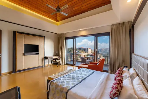 Mahua Bagh Resort, Kumbhalgarh - Rooms - 900 Sqft 84 Sqmt Mountain View King Bed 7