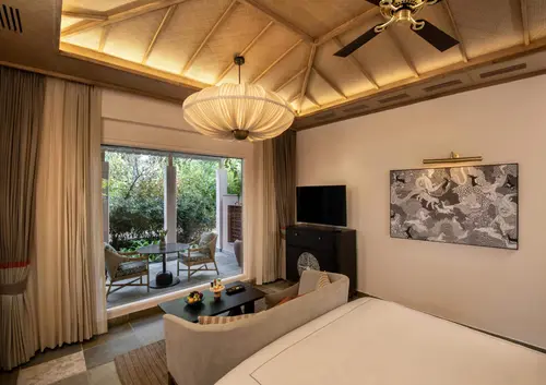 Taj Sawai, Ranthambore - Rooms - 54 Sqft 5 Sqmt Garden View King Bed 8