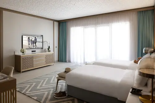 Jumeirah Gulf of Bahrain Resort & Spa - Rooms - 646 Sqft 60 Sqmt Water View Twinbed 31