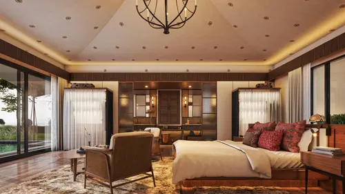 Alila Fort Bishangarh - Rooms - 1001 Sqft 93 Sqmt Garden View King Bed 32