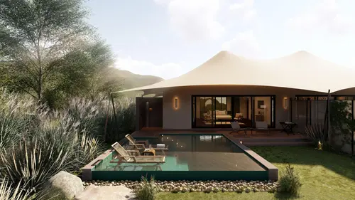 Alila Fort Bishangarh - Rooms - 1001 Sqft 93 Sqmt Garden View King Bed 33