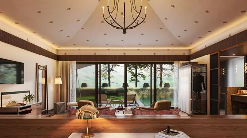 Alila Fort Bishangarh - Rooms - 1001 Sqft 93 Sqmt Garden View King Bed 39