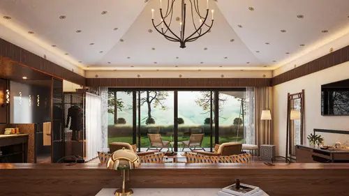 Alila Fort Bishangarh - Rooms - 1001 Sqft 93 Sqmt Mountainhill View King Bed 43