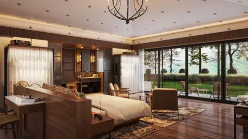 Alila Fort Bishangarh - Rooms - 1001 Sqft 93 Sqmt Mountainhill View King Bed 45