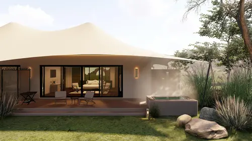 Alila Fort Bishangarh - Rooms - 1001 Sqft 93 Sqmt Mountainhill View King Bed 46