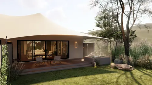 Alila Fort Bishangarh - Rooms - 1001 Sqft 93 Sqmt Mountainhill View King Bed 49