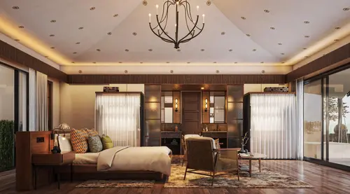 Alila Fort Bishangarh - Rooms - 1001 Sqft 93 Sqmt Mountainhill View King Bed 50