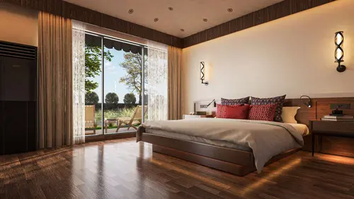 Alila Fort Bishangarh - Rooms - 667 Sqft 62 Sqmt Mountainhill View King Bed 3