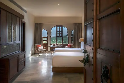 Alila Fort Bishangarh - Rooms - 700 Sqft 65 Sqmt Countryside View Single Beds 61