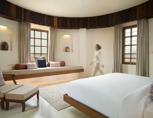 Alila Fort Bishangarh - Rooms - 801 Sqft 74 Sqmt Mountain View Double Bed 84