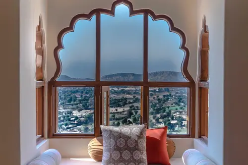 Alila Fort Bishangarh - Rooms - 912 Sqft 85 Sqmt Mountain View Double Bed 21