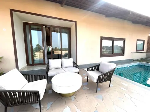 Ananta Spa & Resort Jaipur - Rooms - 3700 Sqft 344 Sqmt Garden View King Bed 34