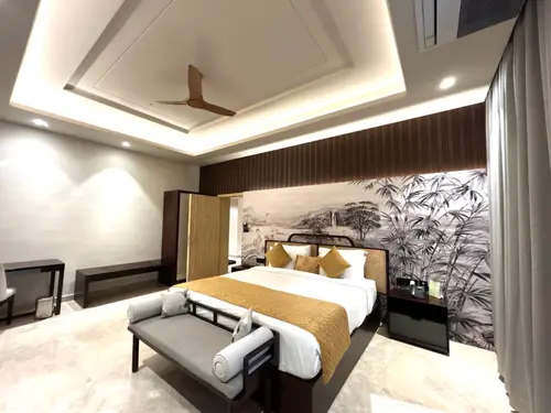 Ananta Spa & Resort Jaipur - Rooms - 3700 Sqft 344 Sqmt Garden View King Bed 35