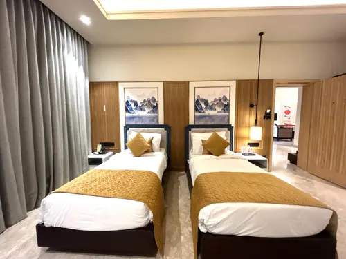 Ananta Spa & Resort Jaipur - Rooms - 3700 Sqft 344 Sqmt Garden View King Bed 36