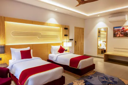 Ananta Spa & Resort Jaipur - Rooms - 600 Sqft 56 Sqmt Mountain View Single Beds 13