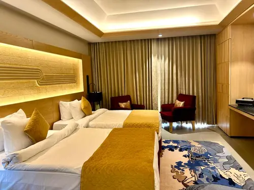 Ananta Spa & Resort Jaipur - Rooms - 600 Sqft 56 Sqmt Mountain View Single Beds 15