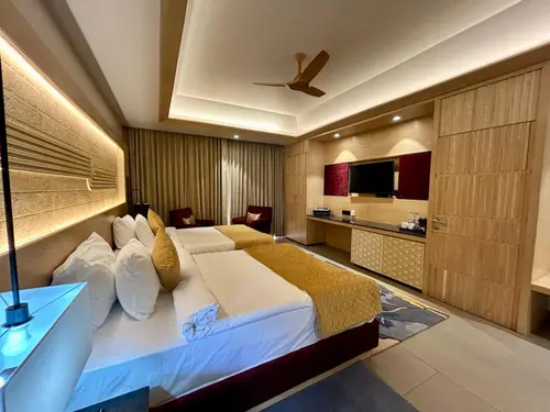 Ananta Spa & Resort Jaipur - Rooms - 600 Sqft 56 Sqmt Mountain View Single Beds 18