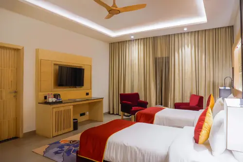 Ananta Spa & Resort Jaipur - Rooms - 600 Sqft 56 Sqmt Mountain View Single Beds 27