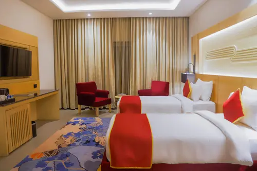 Ananta Spa & Resort Jaipur - Rooms - 600 Sqft 56 Sqmt Mountain View Single Beds 28