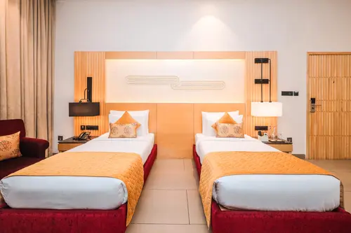 Ananta Spa & Resort Jaipur - Rooms - 650 Sqft 60 Sqmt Mountain View Single Beds 2