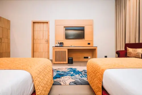 Ananta Spa & Resort Jaipur - Rooms - 650 Sqft 60 Sqmt Mountain View Single Beds 7