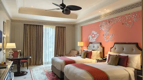 The Leela Palace Jaipur - Rooms - 463 Sqft 43 Sqmt Garden View Twinbed 27