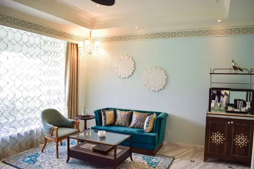 The Leela Palace Jaipur - Rooms - 495 Sqft 46 Sqmt Palace View King Bed 11