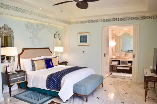 The Leela Palace Jaipur - Rooms - 700 Sqft 65 Sqmt Mountainhill View King Bed 12